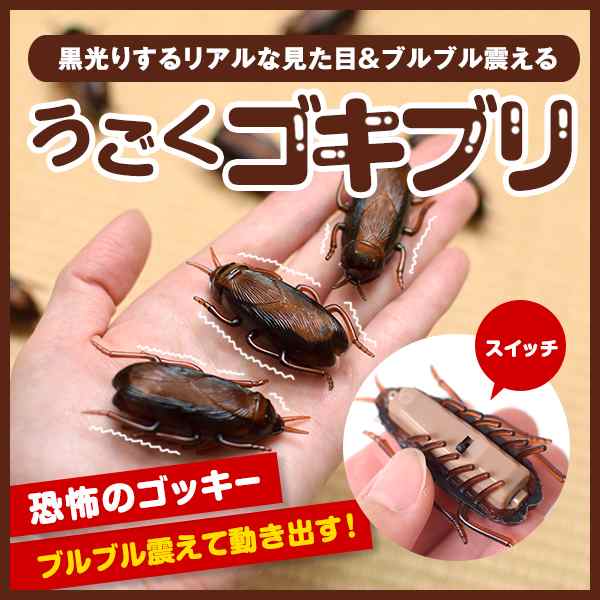 メール便ok リアル 動くゴキブリ いたずらグッズ ペットグッズ パーティグッズ 犬 猫 ペット用品 おもちゃ ジョークグッズ ドッキリ フェの通販はau Pay マーケット ふぁんくる