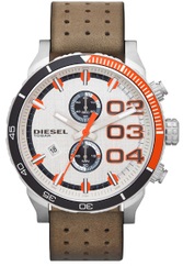 DIESEL / ディーゼル フランチャイズ アナログメンズクロノ DZ4310 レアディーゼル DIESEL ダブルダウン48 DOUBLE DOWN 48 クオーツ クロノグラフ 腕時計 メンズ 革ベルト 入学 入社 プレゼント 社会人 誕生日 クリスマス お祝い 新生活 【アウトレット】 送料無料 15,552円