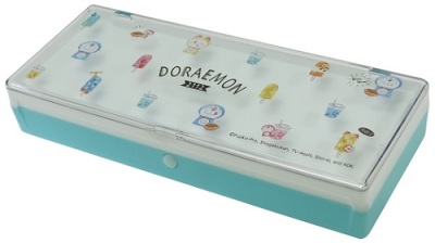 子供用筆箱 ドラえもん プラコレ 2段ペンケース 50周年記念 クリアタイプ 筆箱 ふでばこ ドラミちゃん トレンドスイーツ 送料無料の通販はau Pay マーケット ふぁんくる