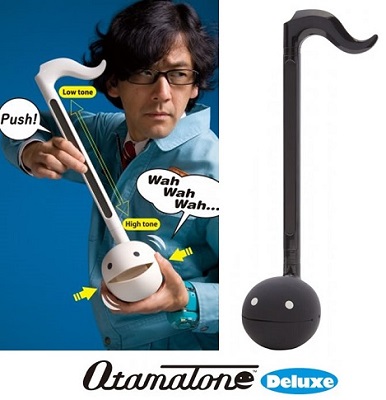 Otamatone キューブ オタマトーン デラックス (ブラック) 楽天市場】キューブ オタマトーンデラックス ブラック 音符の形