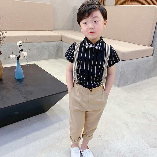 子供スーツ 男の子 フォーマル キッズスーツ 上下セット 4点セット