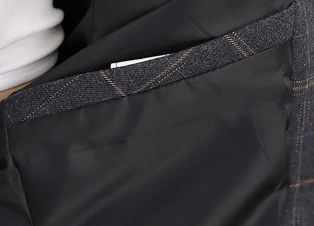 チェック柄 テーラードジャケット メンズ ビジネス 通勤 黒 グレー ネイビー ブレザー 春 秋 アウター 細身 ジャケットの通販はau Pay マーケット リベラルsaitama