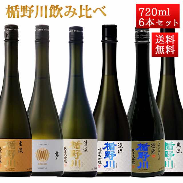 日本酒 飲み比べ セット 楯の川酒造 楯野川 純米大吟醸 720ml 6本