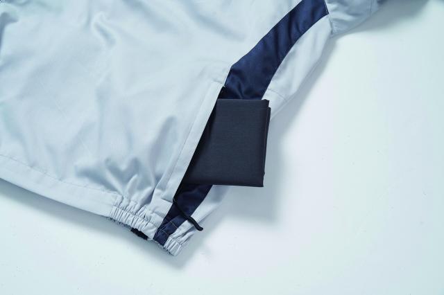 メーカー直送・代引不可】【空調服】 長袖ブルゾン(エプロン付)(ウェア