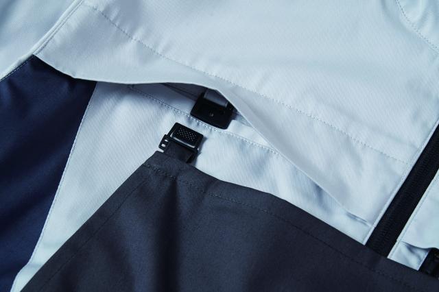 メーカー直送・代引不可】【空調服】 長袖ブルゾン(エプロン付)(ウェア