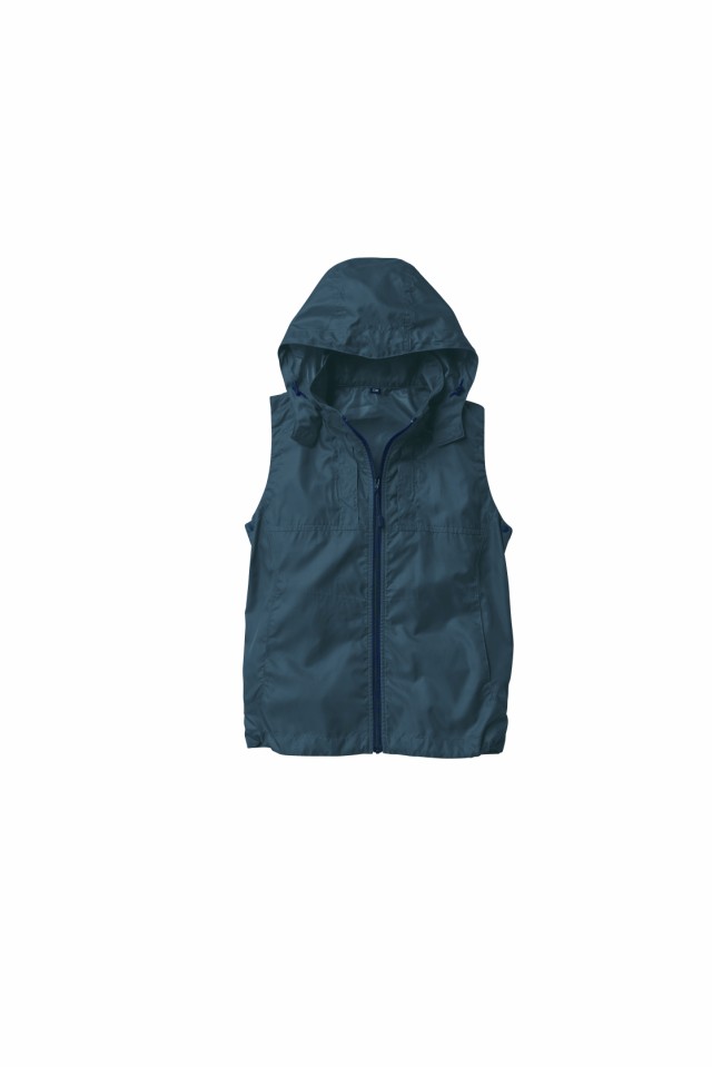 【メーカー直送・代引不可】【空調服】　ベスト(フード付･キッズ)(ウェアのみ) ブラック 110 [KU92160K90S2]の通販は
