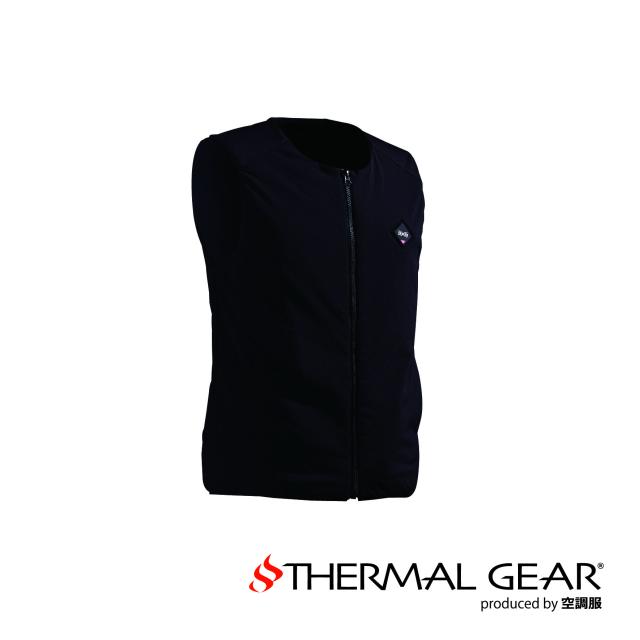 【メーカー直送・代引不可】サーマルギア　発熱防寒ベスト(ベスト本体/収納内ポケット端子、ヒーター付) ブラック L [TG22101K90S3]