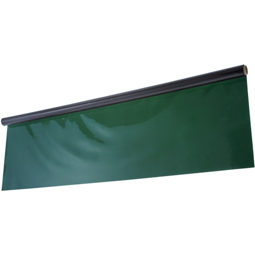 【メーカー直送：代引不可】ＴＲＵＳＣＯ　溶接遮光シートのみ　０．３５ＴＸＷ２０５０ＸＨ５０００　深緑 A325DG [4の通販は