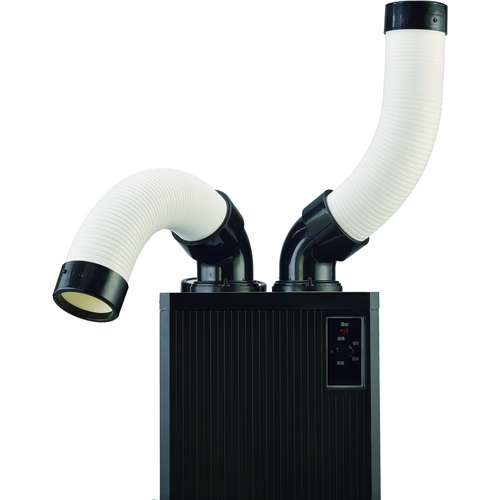 (限定特価)ＭＥＩＨＯ スポットクーラー 単相１００Ｖ ２口　首振り機能なし　ノンドレン MSC29ND (719-0383)_1