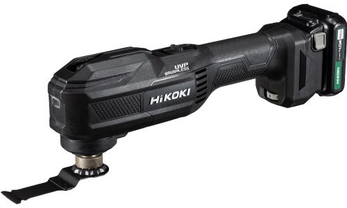 (メーカー直送 代引不可) HiKOKI(ハイコーキ) 10.8V コードレスマルチツール ストロングブラック　CV12DB(LSB)  (CV12DBLSB)※充電器・バッテリー(BSL1240M)・ケース付き【DIY/電動工具】