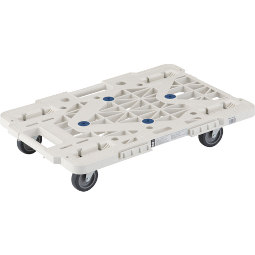 ＴＲＵＳＣＯ まとめ買い 樹脂製平台車 ルートバン　ホワイト  MPK-600J-W-M6 【６台セット】(MPK600JWM6)　(856-4248)_1