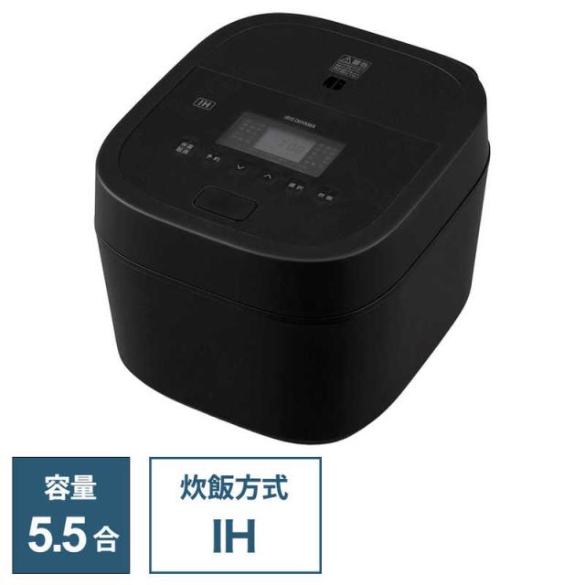 アイリスオーヤマ　IRIS OHYAMA 炊飯器 5.5合 IH ブラック SHK-LS110-B(SHKLS110B)