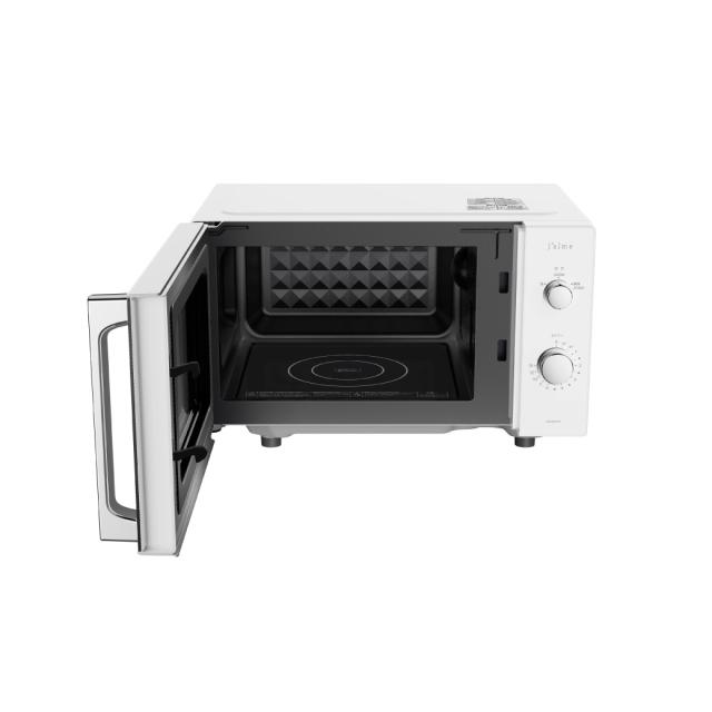 (メーカー直送 代引不可)エスケイジャパン SKジャパン フラットテーブル 電子レンジ SJM-M20HFA(W) ホワイト (SJMM20HFAW) 【生活家電/キッチン家電/電子レンジ】_1