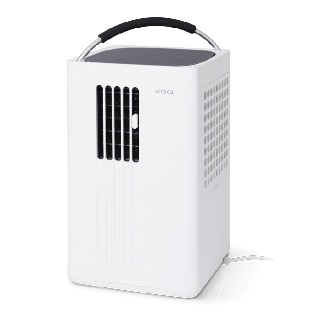 シロカ 除湿機能付 ポータブルクーラー SY-D151 2028年まで保証付き