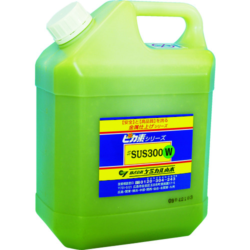 (メーカー直送　代引不可）ケミカル山本　ピカ素＃ＳＵＳ３００Ｗ　４L YTS300W4 【電気溶接用品】(YT-S300W-4)