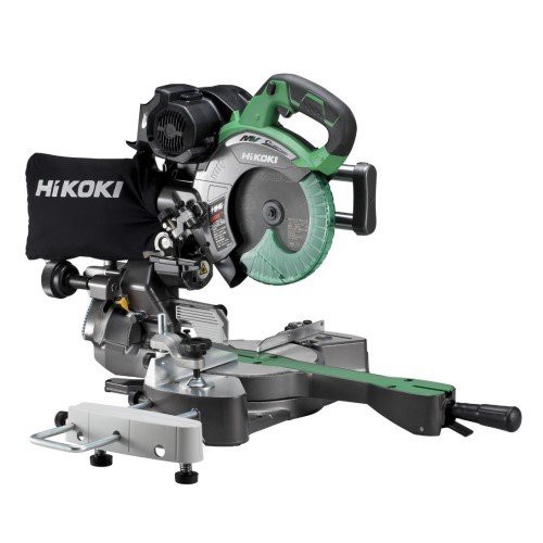 HiKOKI（ハイコーキ）マルチボルト36V 190mm コードレス卓上スライド丸のこ C3607DRA(K)(NN) チップソー(黒鯱)付※バッテリー・充電器別