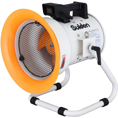 Ｓｕｉｄｅｎ　送風機　マルチアングルファン　ハネ２００ｍｍ　単相１００Ｖ (SJF200LA1) (190-0063)