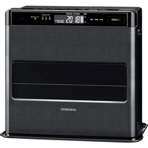 コロナ　石油ファンヒーター　ＷＺシリーズ　木造１２畳用　グランブラック (575-1291) (FHCWZ46BYDKG)