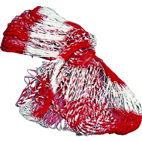 ユニット　紅白ネット　ポリエチレン　寸法：１×１０ｍ (739-6384) (37659)