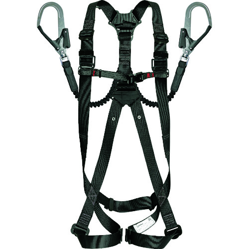 タジマ　ハーネスＧＳ　蛇腹　ダブルＬ２セット　黒　Ｍサイズ (169-7295) (A1GSMJRWL2BK)