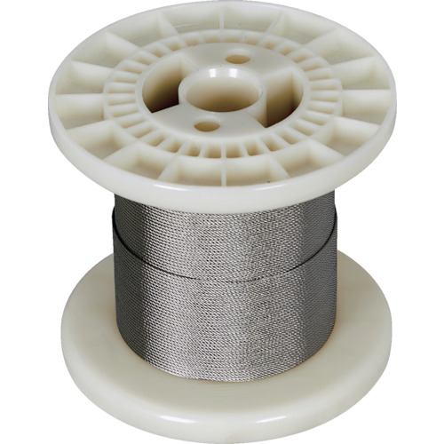 ＴＲＵＳＣＯ　ステンレスワイヤロープ　Φ１．０ｍｍＸ１００ｍ (489-1309) (CWS1S100)