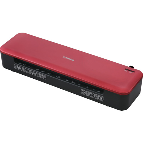 ＩＲＩＳ　１０４３２２　高速起動ラミネーターＡ３　２本ローラー　レッド (574-1776) (KHSLA322R) 10,003円