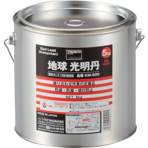 ＴＲＵＳＣＯ　光明丹　５Ｋｇ (123-6695) (KM500)