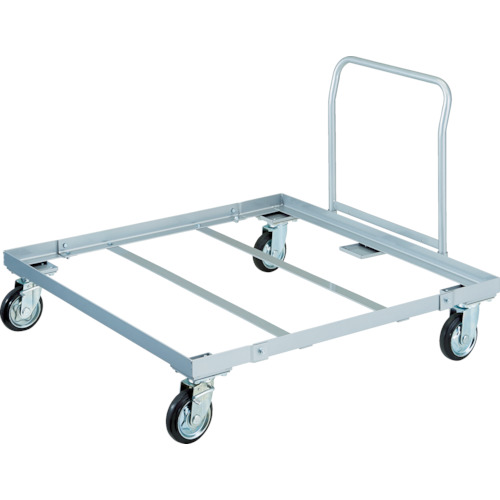 ＴＲＵＳＣＯ　パレット台車　１１００ｘ１１００　ハンドル付 (768-0848) (PLK051111H)