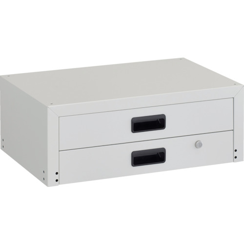 ＴＲＵＳＣＯ　ツールワゴン　ラビットワゴン用２段引出　６００Ｘ４００　ホワイト (240-7689) (RBW64XW)
