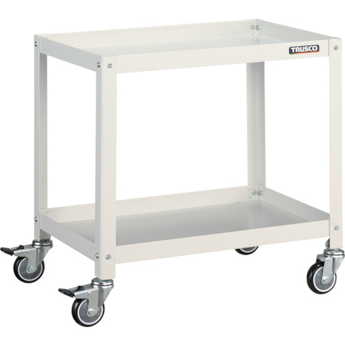 ＴＲＵＳＣＯ 物の具手押し車 ラビットワゴン ６００Ｘ４００ ウレタン拷問台 白いこと (366-3230) (RBW662UW)