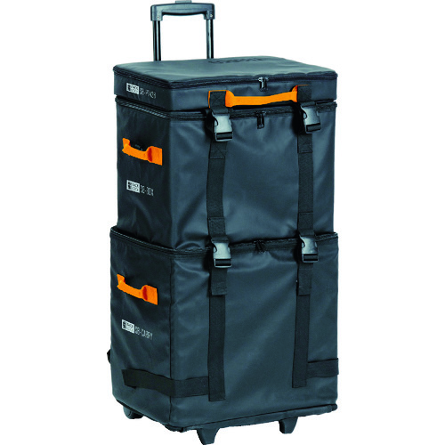 ＴＲＵＳＣＯ　プロ用段積みバッグ　ＳＴＡＣＫ　ＢＬＯＣＫ　３段タイプ (116-4234) (SB3SET)