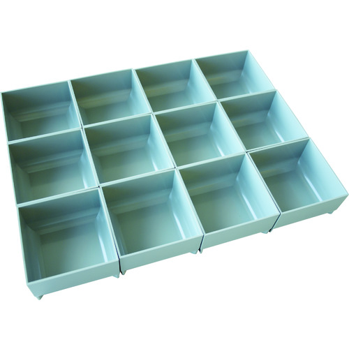 ＴＲＵＳＣＯ　プロ用段積みバッグ　ＳＴＡＣＫ　ＢＬＯＣＫ　パーツケース　４２０Ｘ７０　Ｃタイプ (116-4246) (SBPT42BC)
