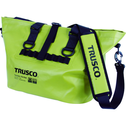 ＴＲＵＳＣＯ　防水ターポリントートバッグ　Ｌサイズ　オリーブドラブ (489-2810) (TTBLOD)