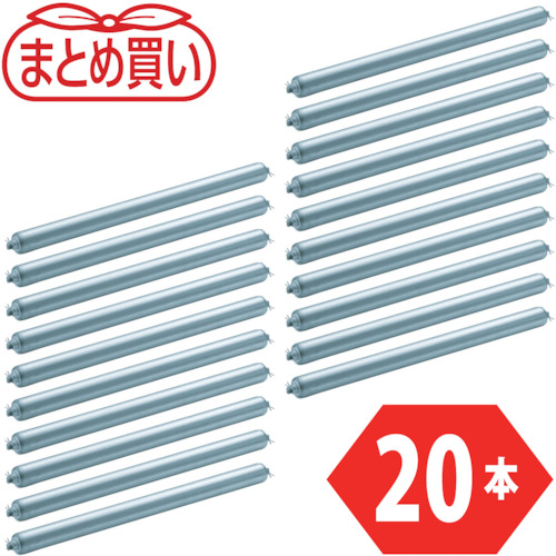 ＴＲＵＳＣＯ　まとめ買い　スチールローラー　Φ３８Ｘ１．２ｔ　Ｗ４００　Ｓ付２０本セット (545-4426) (VL38W40020P)