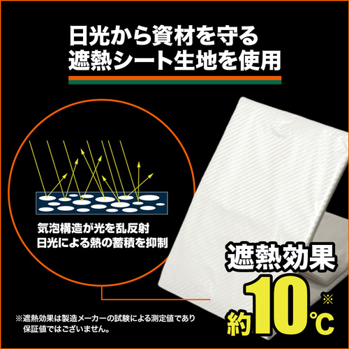 ＴＲＵＳＣＯ　スーパー遮熱パレットカバー１１００Ｘ１１００ＸＨ１５００ (690-7969) (TPSS11B)_1