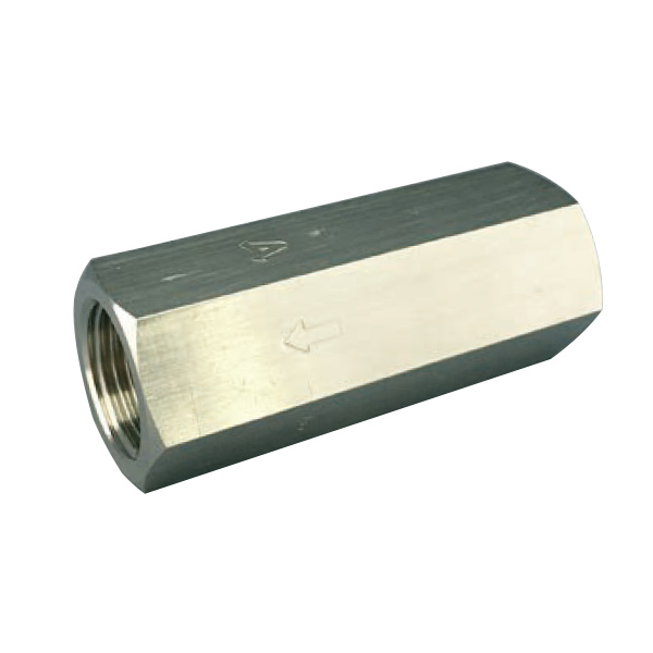 アソー Acheckエーチェック インラインチェックバルブ AS-8033 R3/8 SUS