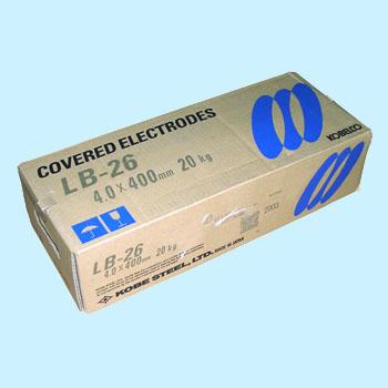 神戸製鋼  溶接棒　LB-26  4.0Φ　20Kg 1箱（5kg X 4箱入り）【LB26】 写真は代表画像になります。ご了承下さい。