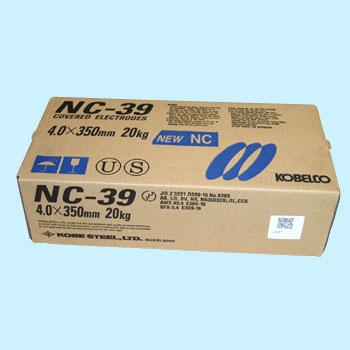 神戸製鋼　溶接棒　NC-39  4.0Φ 20kg (5kgx4箱）【NC39】 注意写真は、代表画像です。ご了承ください。の通販は