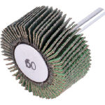 【送料無料】ＴＲＵＳＣＯ　超研削フラップホイール　外径６０Ｘ幅２５Ｘ軸径６　５個入　＃Ｚ４０　HF6025Z-40　(484-6982)の通販は