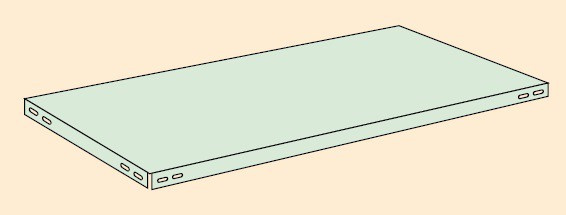 中量棚B型 棚板セット B-186N-