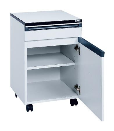 【代引き不可】 サイド実験台用オプションキャビネットワゴン HB-1の通販は