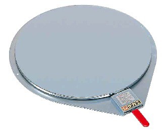 【代引き不可】 クルクル回転盤・スチール製メッキ KSM-410
