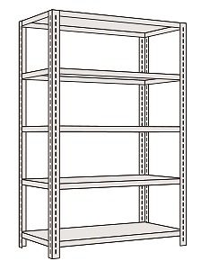 【代引き不可】 開放型棚 LF2325