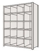 【代引き不可】 物品棚LJ型 LJ2726