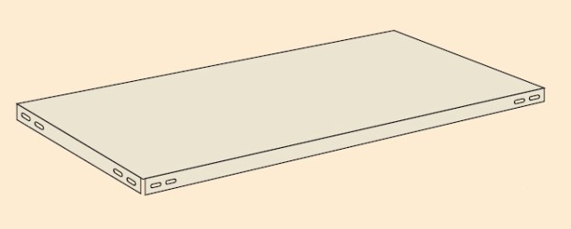 開放型棚オプション棚板セット LW-124