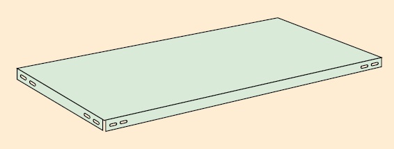 中軽量棚 オプション棚板セット ML-126N