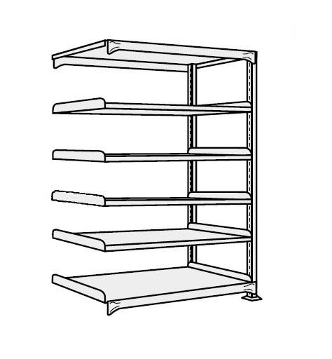 (送料別途)(直送品)サカエ SAKAE 中軽量棚MLW型 MLW1324R 直送品 サカエ 中軽量棚MLW型(250KG⁄段・連結・3段タイプ) MLW-9723R (
