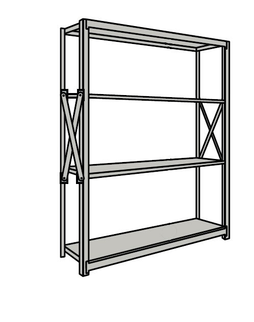 運賃見積り)(直送品)サカエ SAKAE 中軽量棚MLW型 MLW2555R :ske-188409