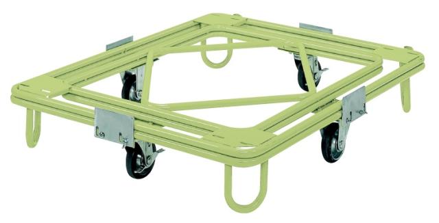 【代引き不可】 自在移動回転台車 中重量型 標準タイプ RC-4G