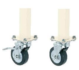 【代引き不可】 作業台用オプション移動脚セット TKK-100CJSIの通販は